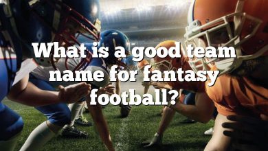 What is a good team name for fantasy football?