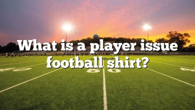What is a player issue football shirt?