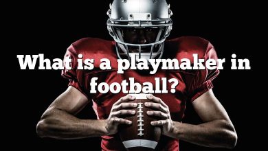 What is a playmaker in football?