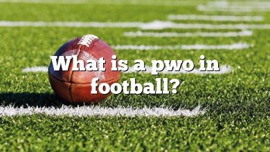 What is a pwo in football?