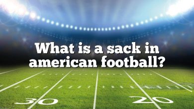 What is a sack in american football?