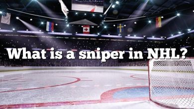 What is a sniper in NHL?