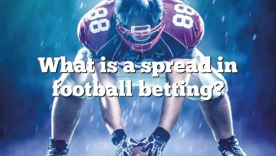 What is a spread in football betting?