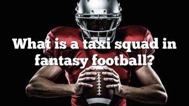 What is a taxi squad in fantasy football?
