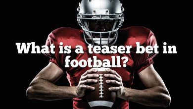 What is a teaser bet in football?