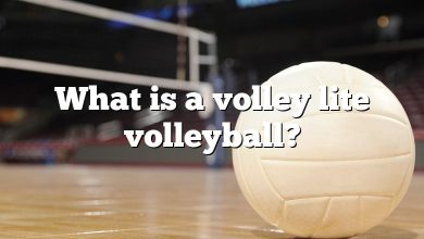 What is a volley lite volleyball?
