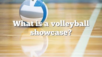 What is a volleyball showcase?