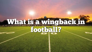 What is a wingback in football?