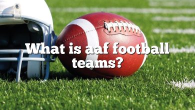 What is aaf football teams?