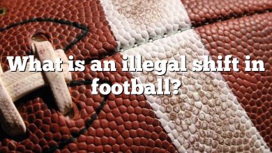 What is an illegal shift in football?