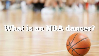 What is an NBA dancer?