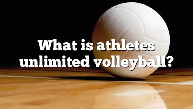 What is athletes unlimited volleyball?