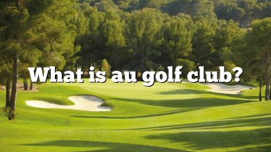 What is au golf club?