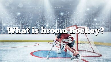 What is broom hockey?