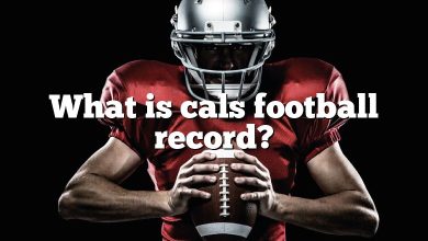 What is cals football record?