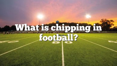 What is chipping in football?