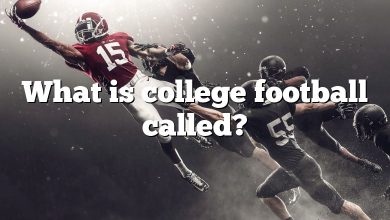 What is college football called?
