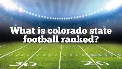 What is colorado state football ranked?