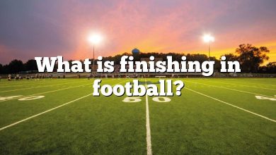 What is finishing in football?