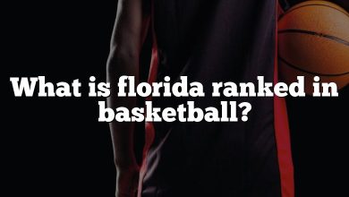 What is florida ranked in basketball?