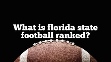 What is florida state football ranked?