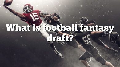 What is football fantasy draft?