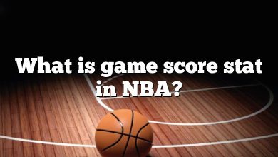 What is game score stat in NBA?