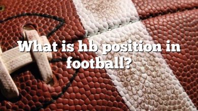What is hb position in football?