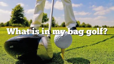 What is in my bag golf?