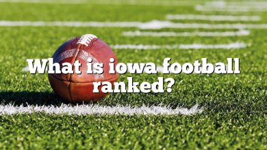 What is iowa football ranked?