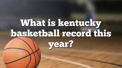 What is kentucky basketball record this year?