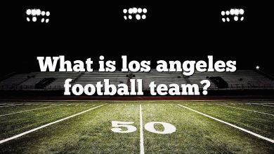 What is los angeles football team?