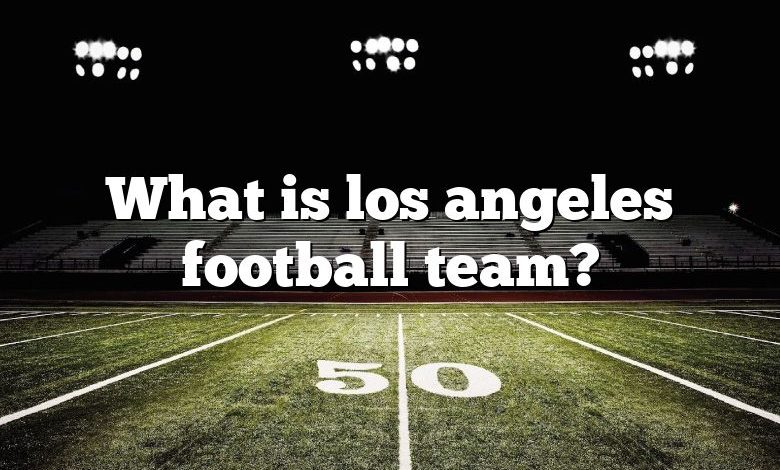 What is los angeles football team?