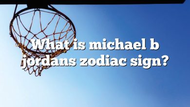 What is michael b jordans zodiac sign?