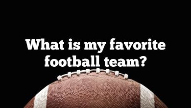 What is my favorite football team?