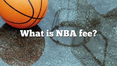 What is NBA fee?