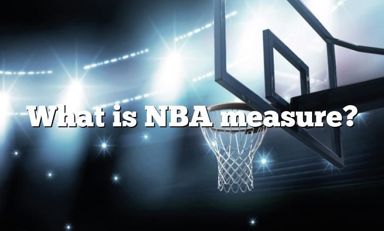 What is NBA measure?