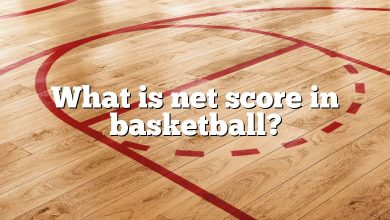 What is net score in basketball?