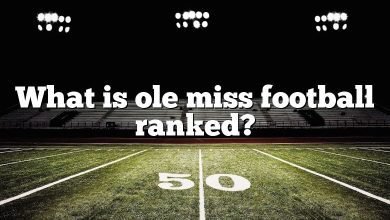 What is ole miss football ranked?