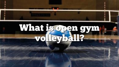 What is open gym volleyball?