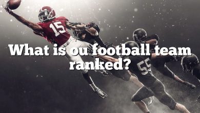 What is ou football team ranked?