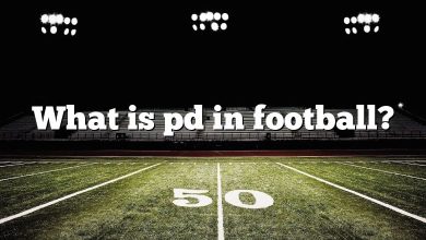 What is pd in football?