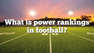 What is power rankings in football?