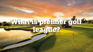 What is premier golf league?