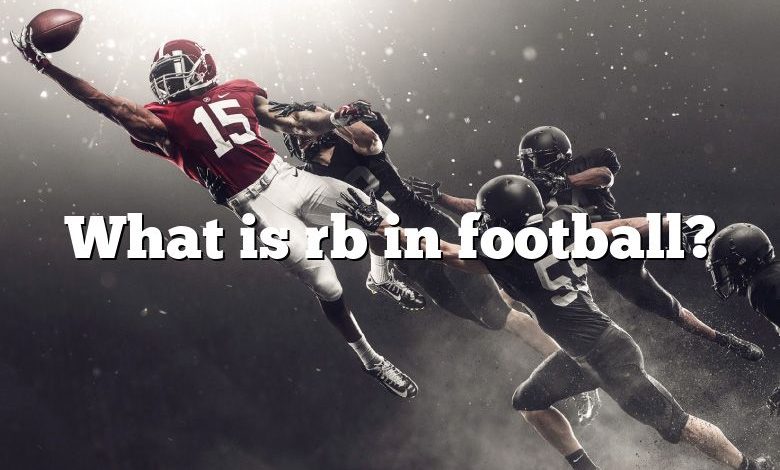 What is rb in football?