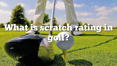 What is scratch rating in golf?