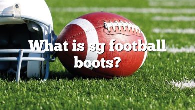 What is sg football boots?
