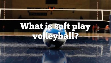 What is soft play volleyball?