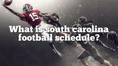 What is south carolina football schedule?