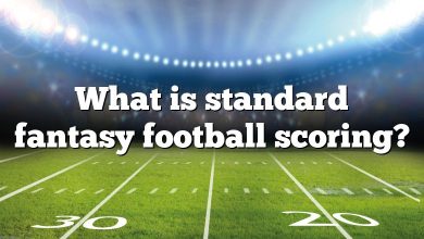 What is standard fantasy football scoring?